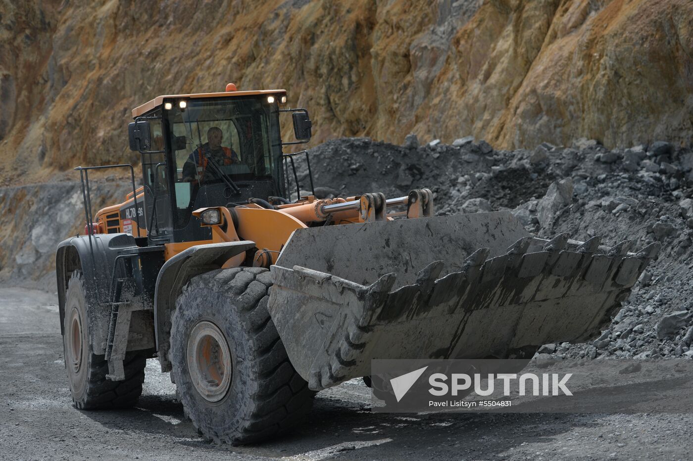 Safyanovskaya Med mine in Sverdlovsk Region