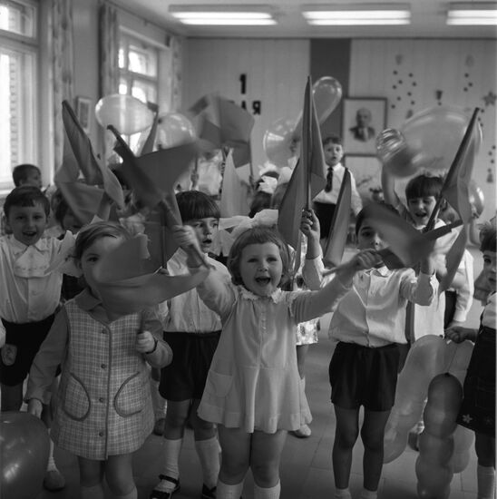 May Day in kindergarten