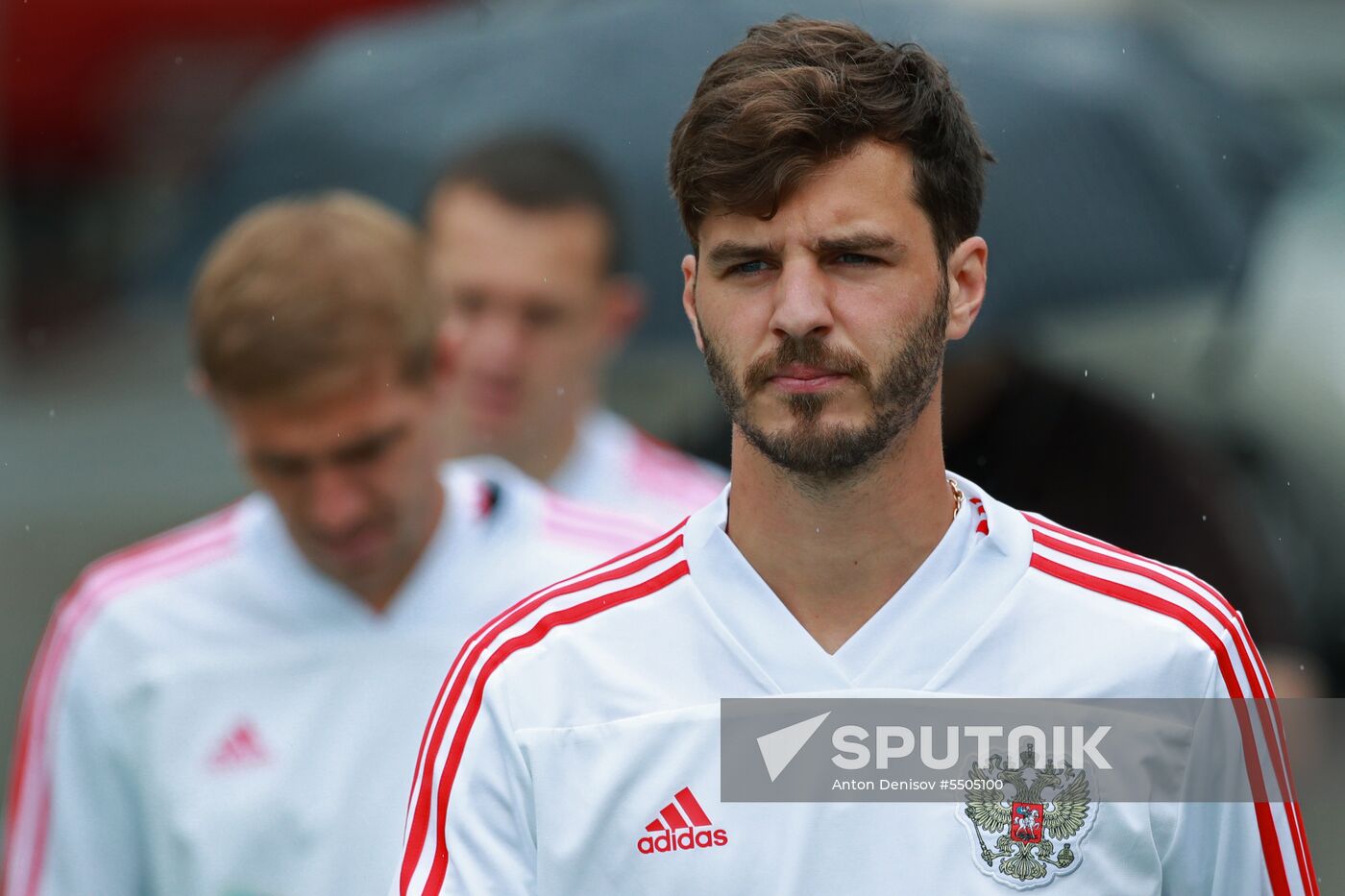 Football. Russian national team's training session