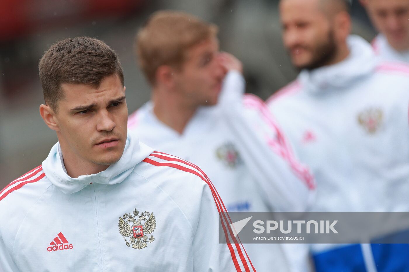 Football. Russian national team's training session