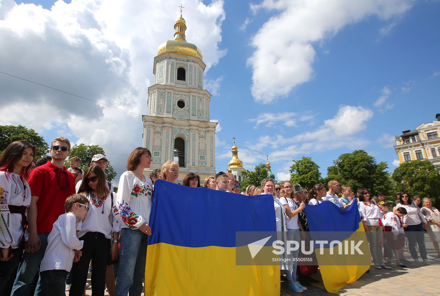 Vyshyvanka March in Kiev
