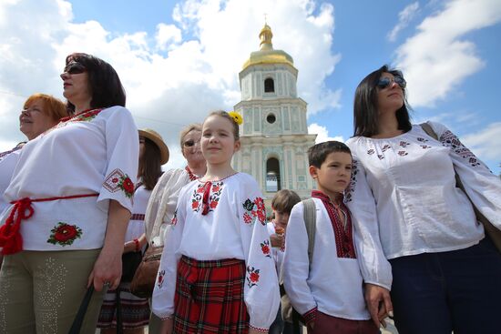 Vyshyvanka March in Kiev