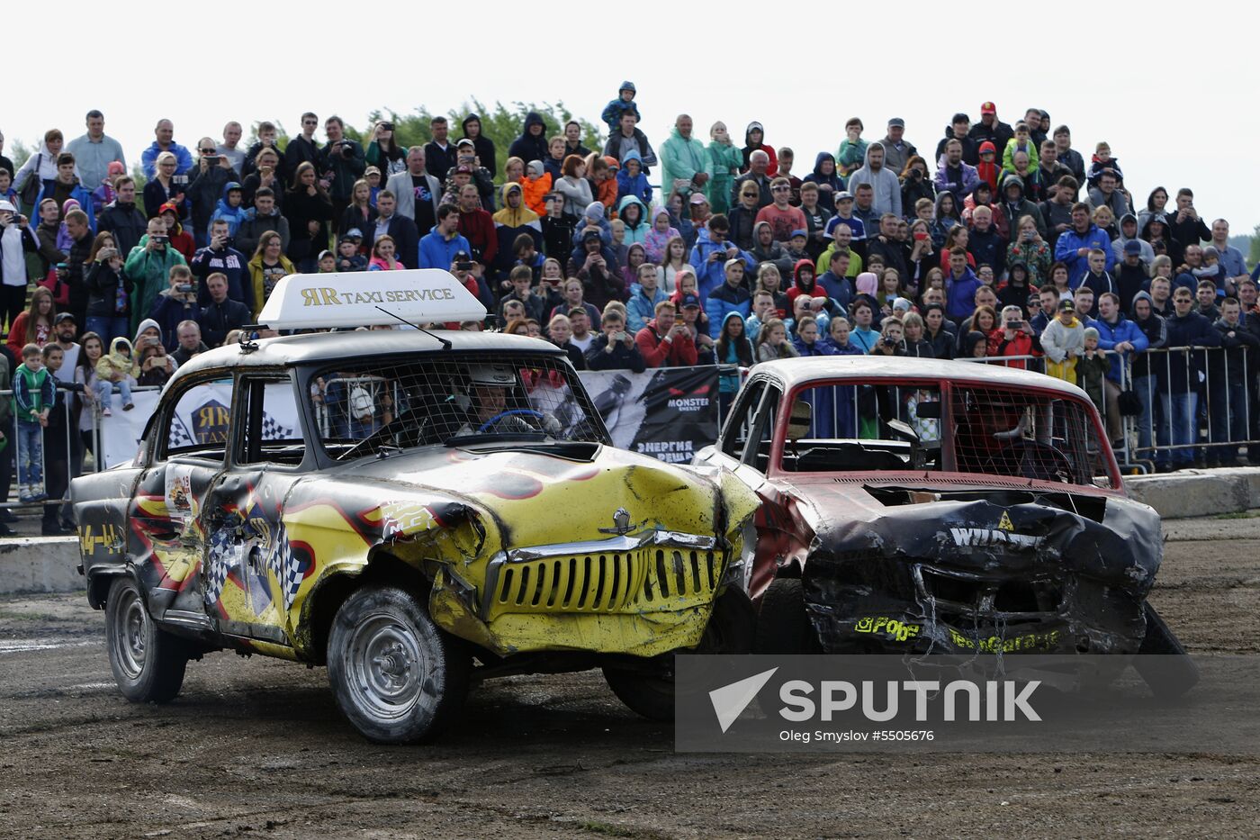 Rise of the Machines demolition derby in Yaroslavl Region