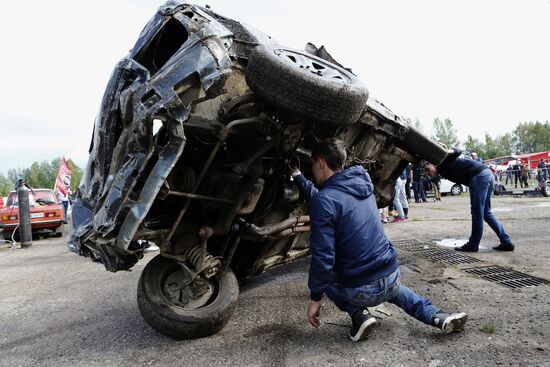 Rise of the Machines demolition derby in Yaroslavl Region