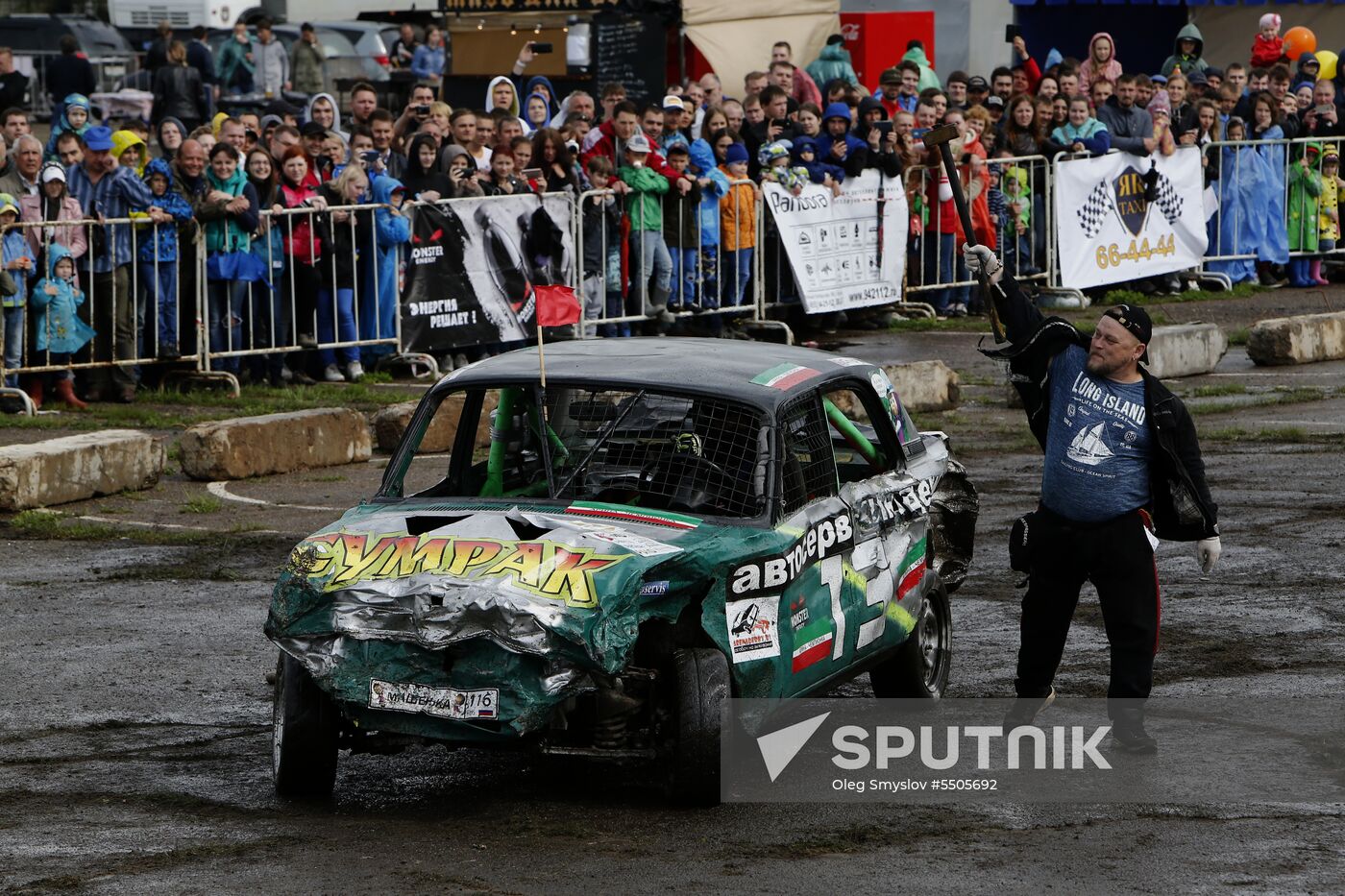 Rise of the Machines demolition derby in Yaroslavl Region