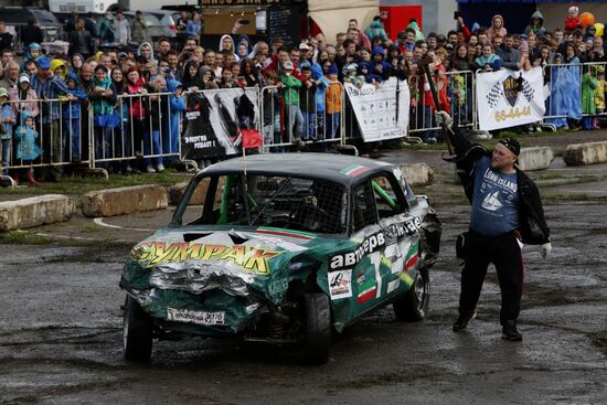 Rise of the Machines demolition derby in Yaroslavl Region