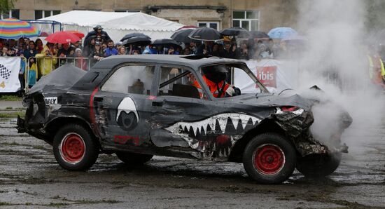 Rise of the Machines demolition derby in Yaroslavl Region