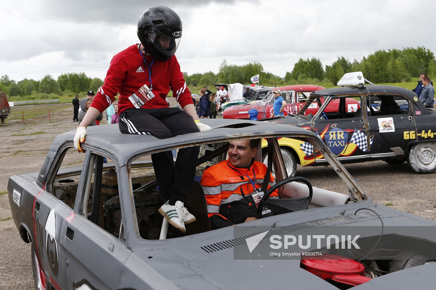 Rise of the Machines demolition derby in Yaroslavl Region