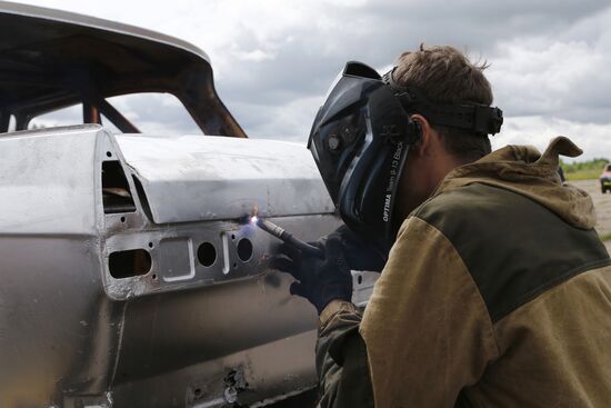 Rise of the Machines demolition derby in Yaroslavl Region