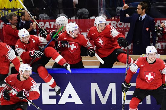 World Ice Hockey Championship. Canada vs. Switzerland