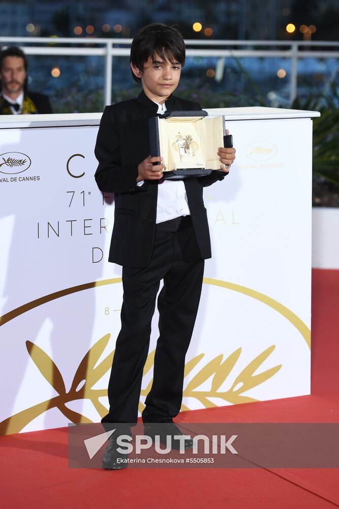 Closing ceremony of 71st Cannes International Film Festival