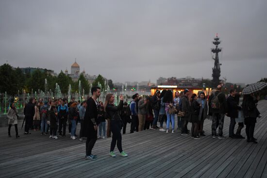 Museum Night in Moscow