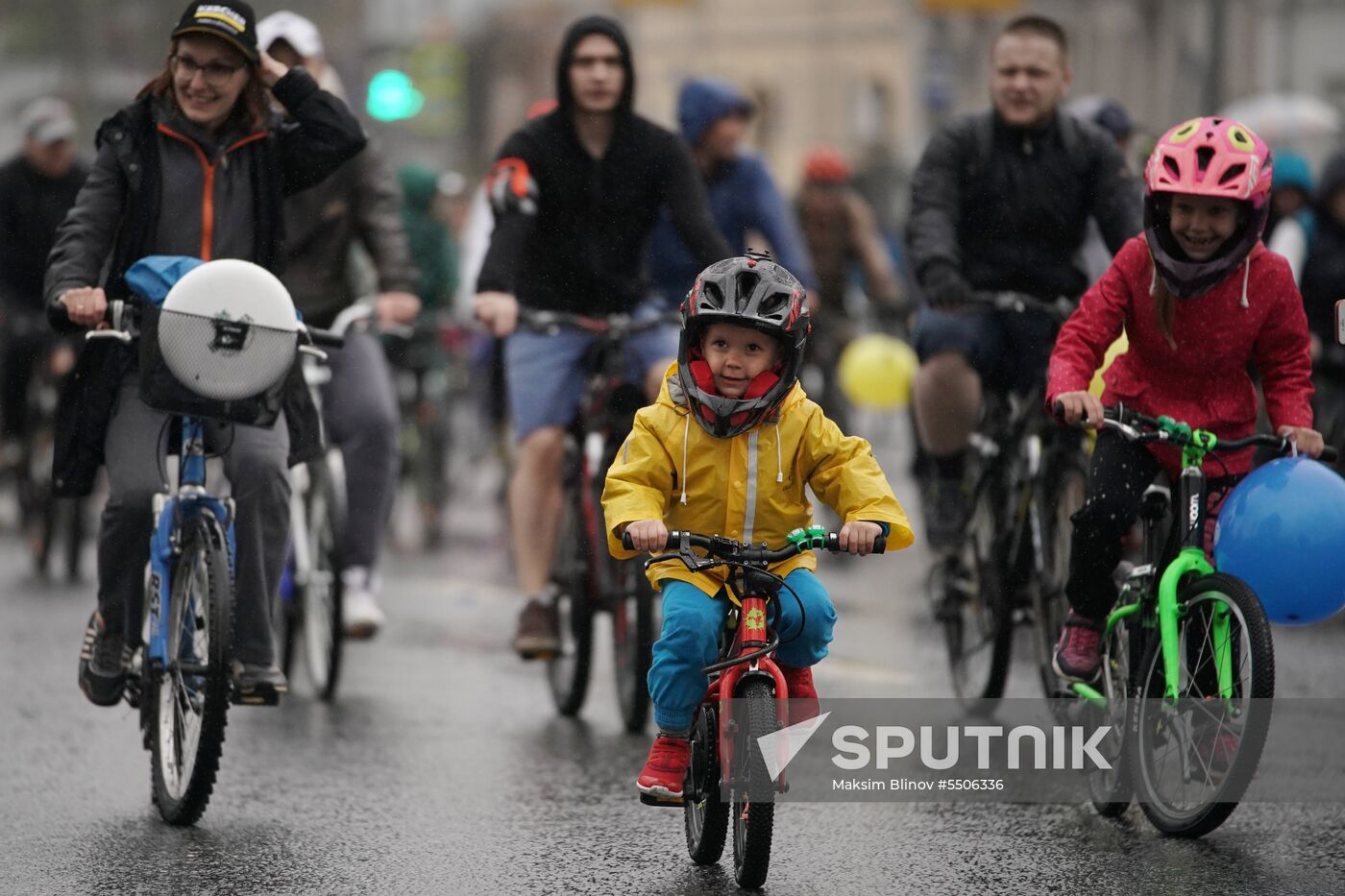 Moscow Bicycle Parade 2018