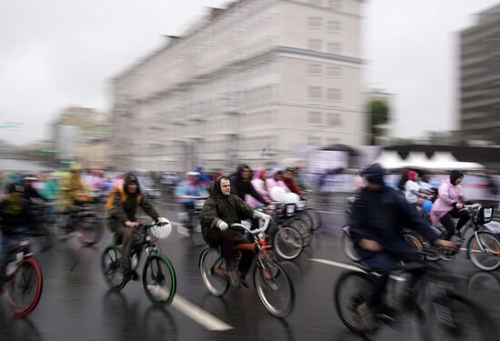 Moscow Bicycle Parade 2018