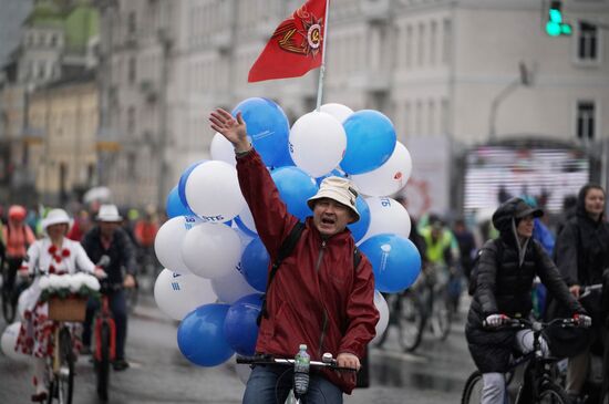 Moscow Bicycle Parade 2018
