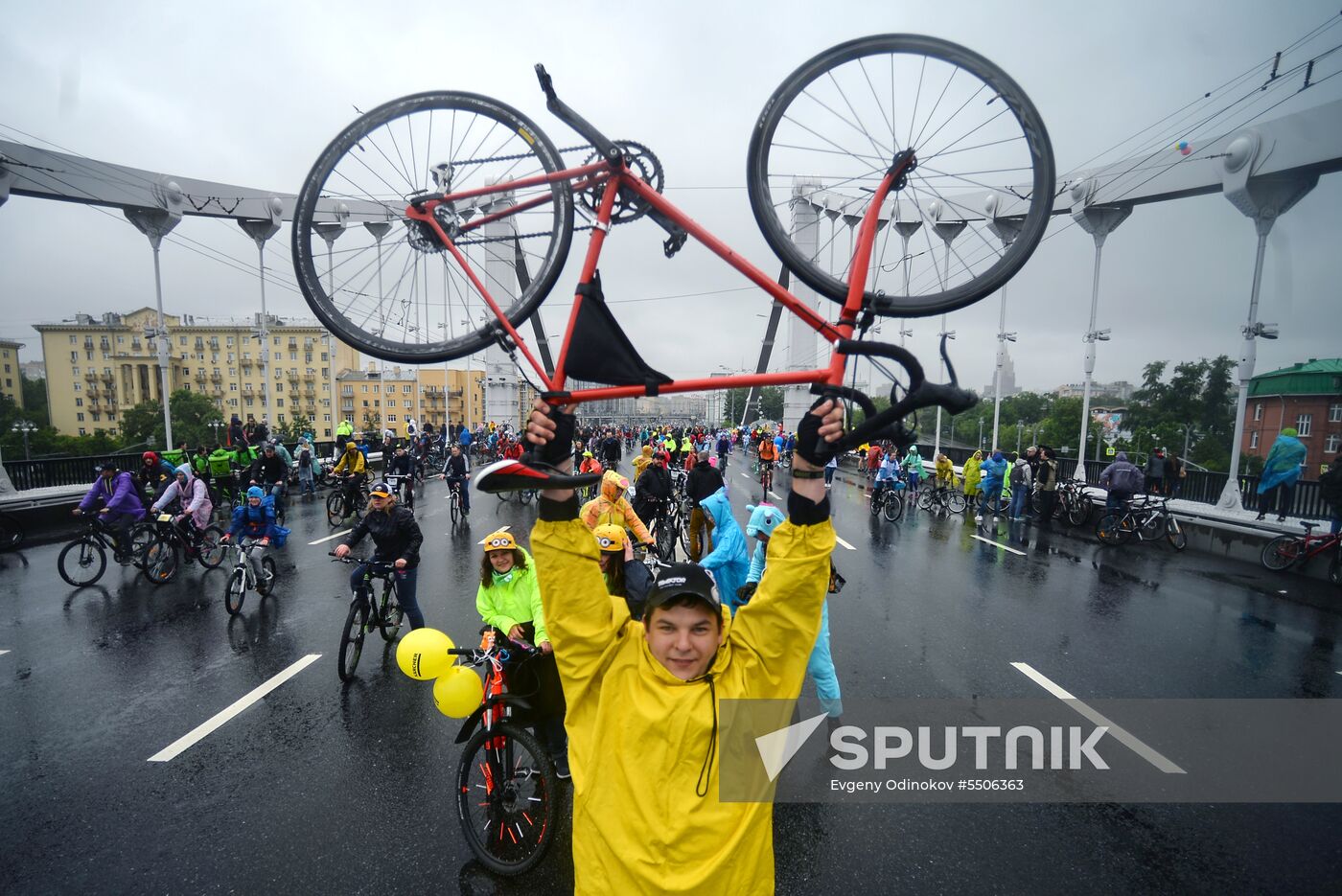 Moscow Bicycle Parade 2018
