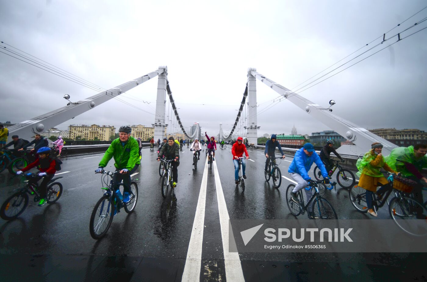 Moscow Bicycle Parade 2018