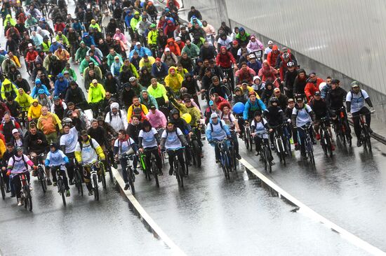 Moscow Bicycle Parade 2018