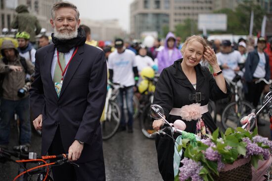 Moscow Bicycle Parade 2018