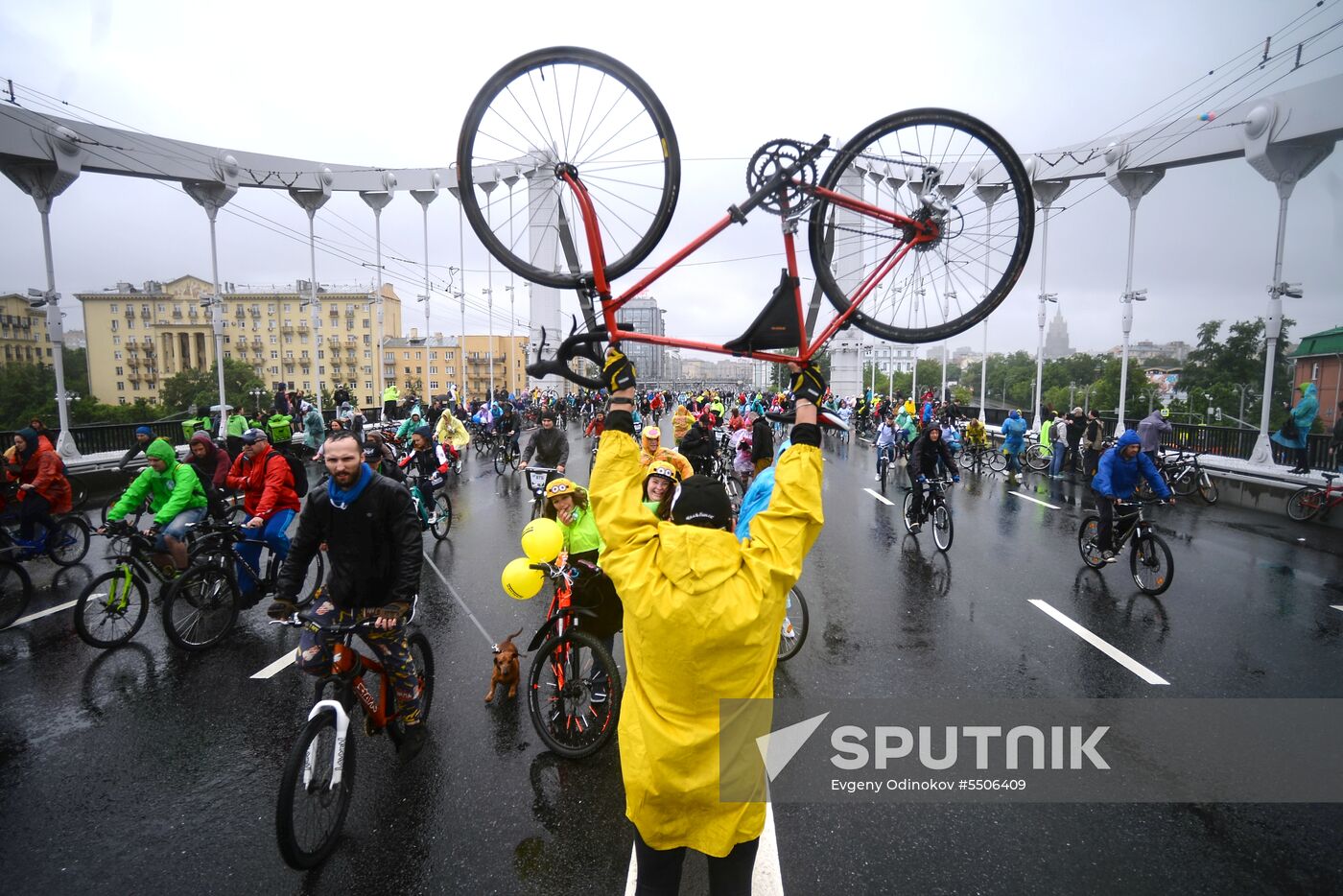 Moscow Bicycle Parade 2018