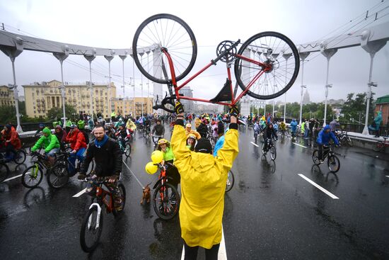 Moscow Bicycle Parade 2018