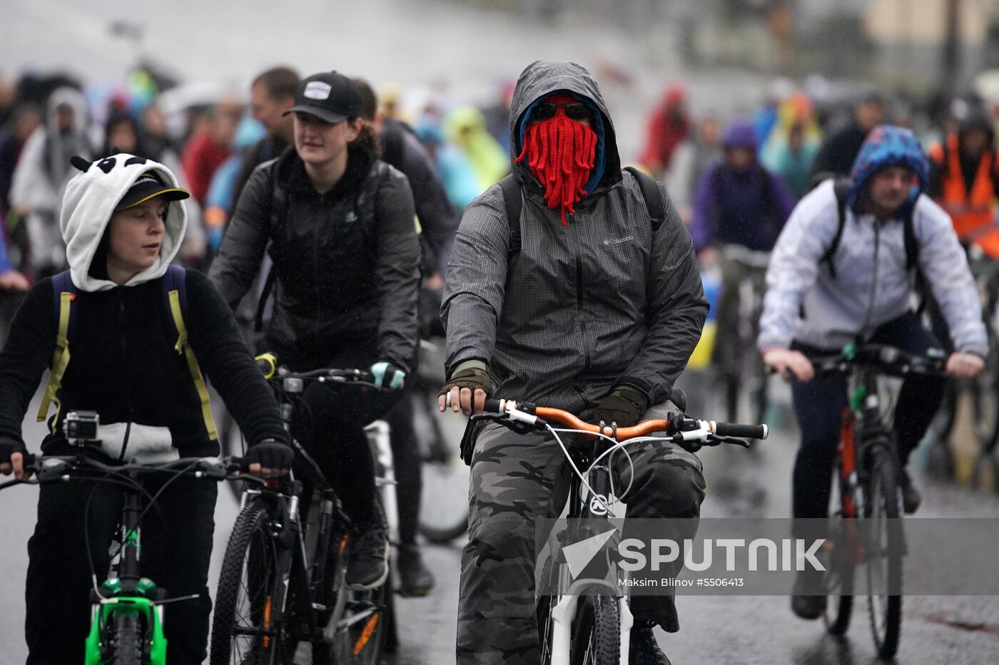 Moscow Bicycle Parade 2018