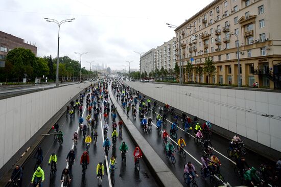 Moscow Bicycle Parade 2018