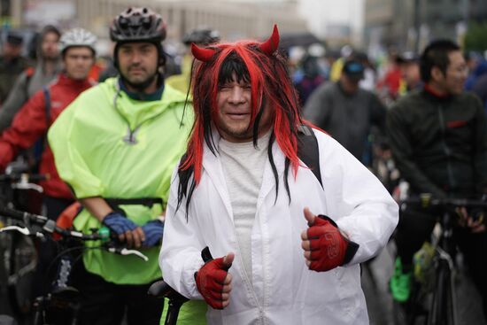 Moscow Bicycle Parade 2018