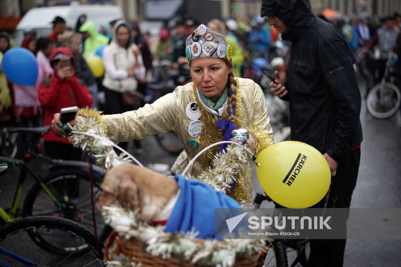 Moscow Bicycle Parade 2018