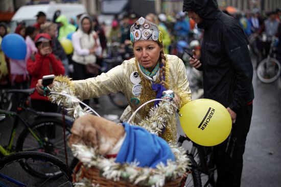 Moscow Bicycle Parade 2018