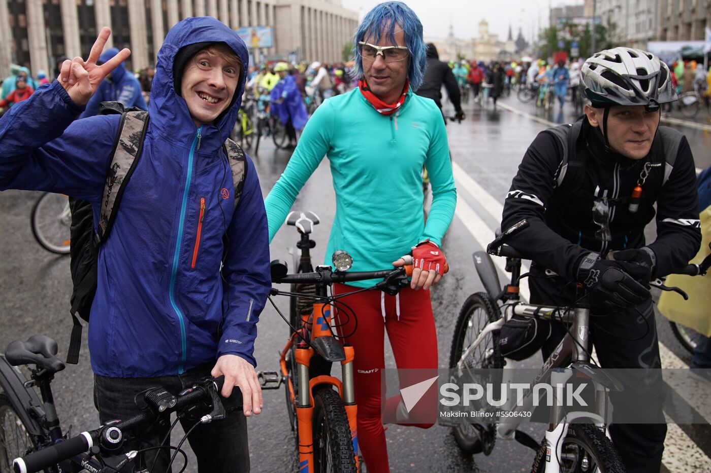 Moscow Bicycle Parade 2018