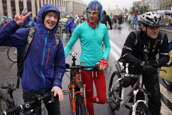 Moscow Bicycle Parade 2018