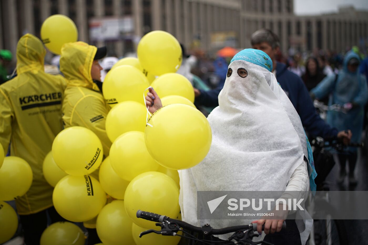 Moscow Bicycle Parade 2018