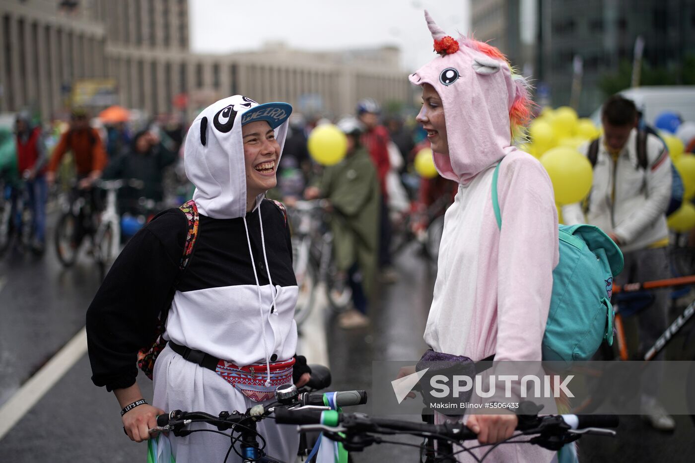 Moscow Bicycle Parade 2018