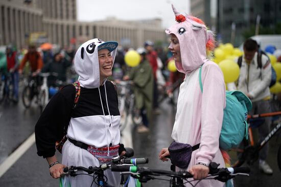 Moscow Bicycle Parade 2018