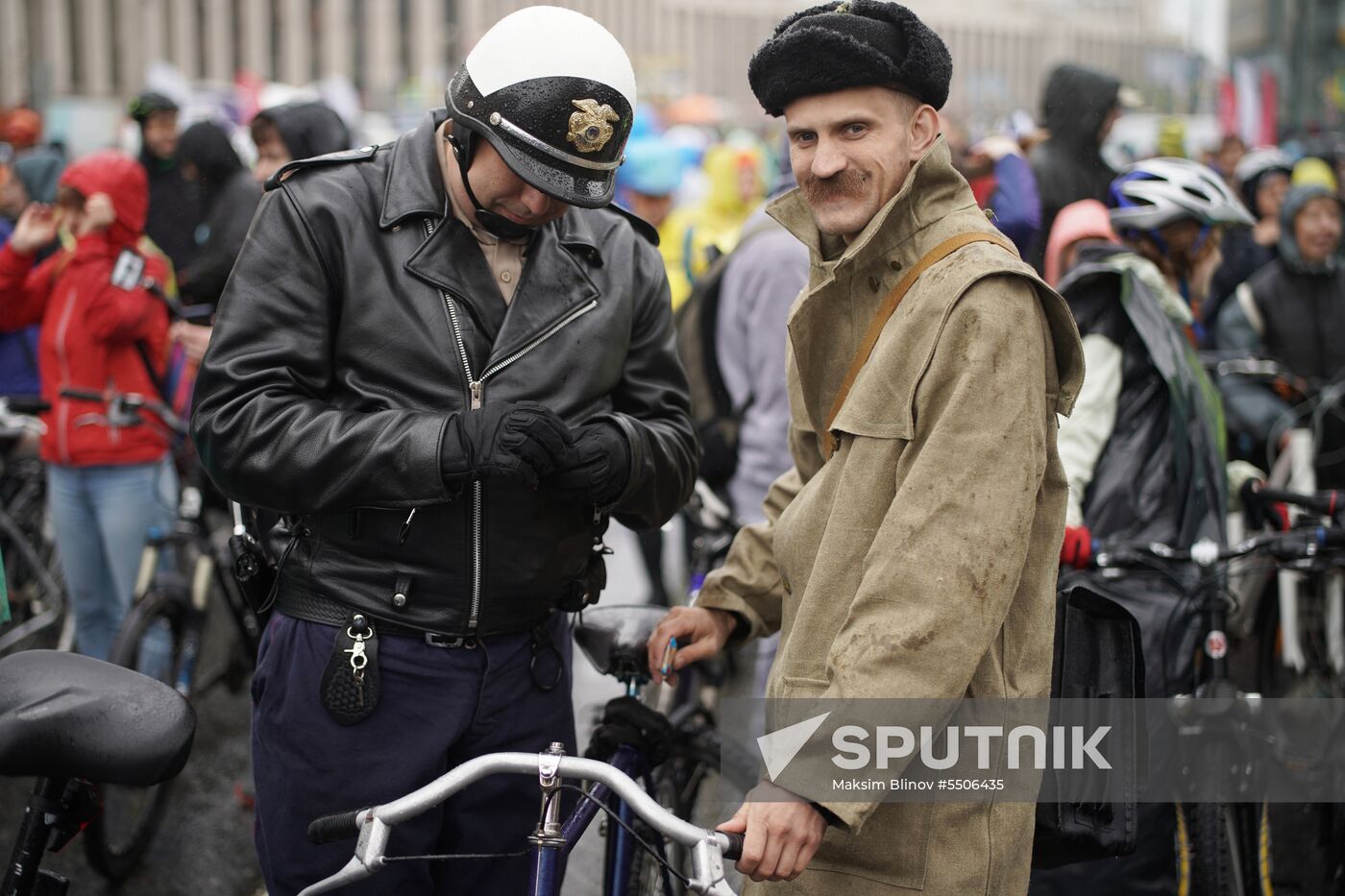 Moscow Bicycle Parade 2018