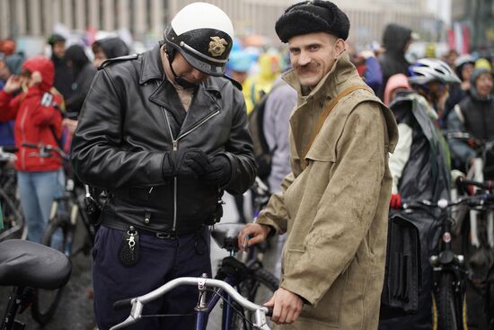 Moscow Bicycle Parade 2018