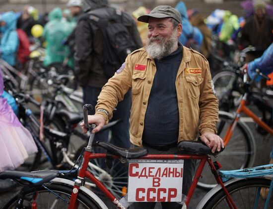 Moscow Bicycle Parade 2018