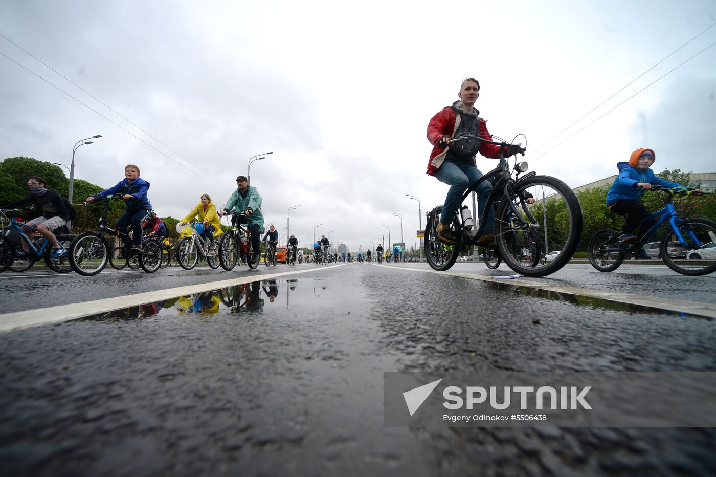 Moscow Bicycle Parade 2018
