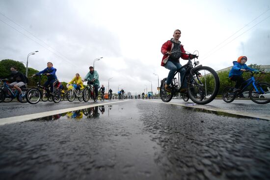 Moscow Bicycle Parade 2018