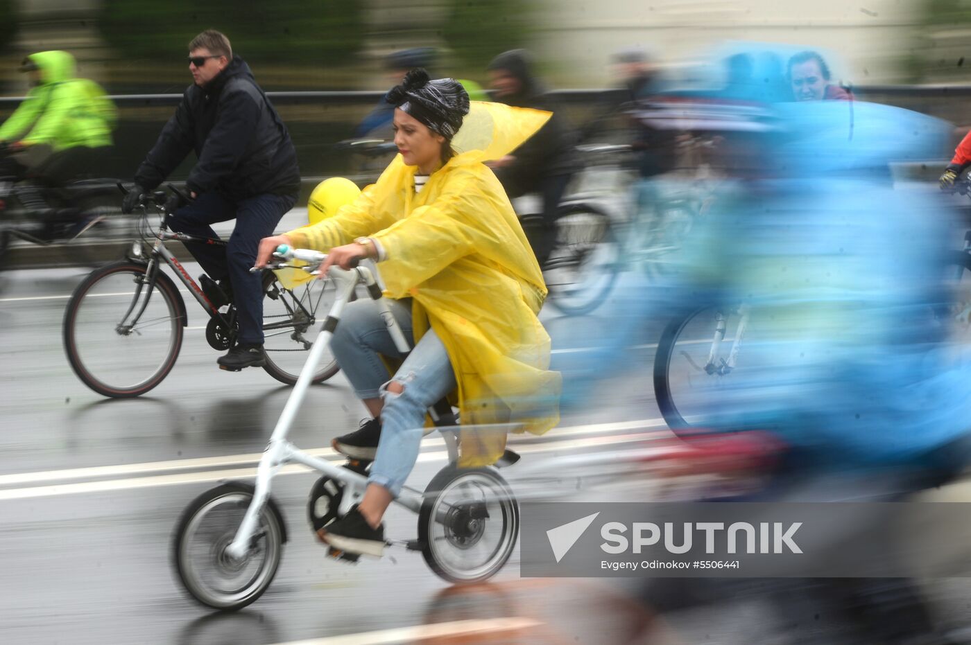 Moscow Bicycle Parade 2018