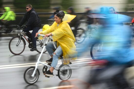 Moscow Bicycle Parade 2018