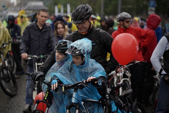 Moscow Bicycle Parade 2018