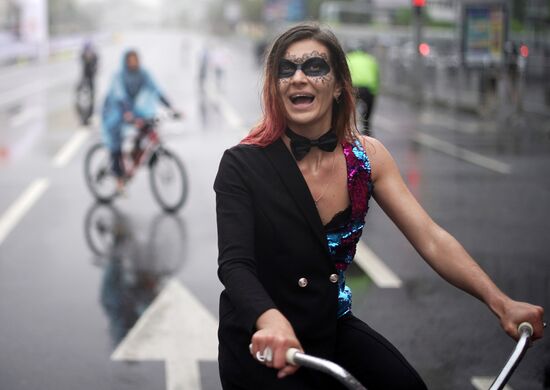Moscow Bicycle Parade 2018