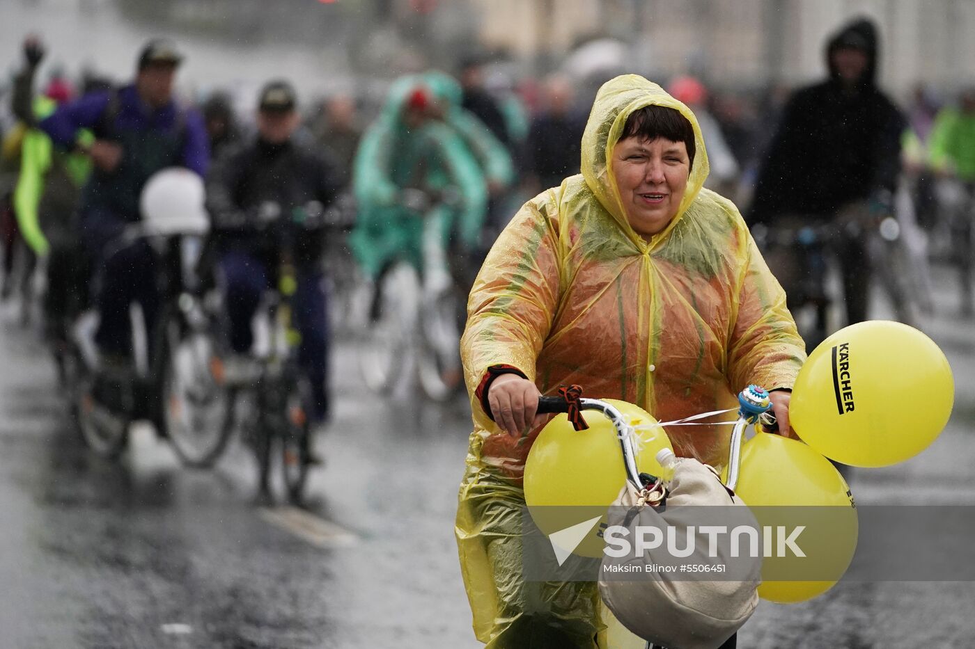 Moscow Bicycle Parade 2018