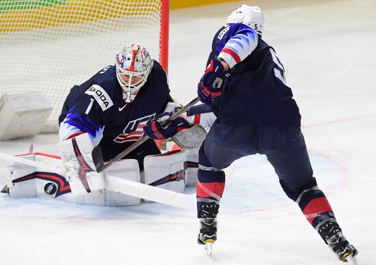 Ice hockey. 2018 IIHF World Championship. Bronze medal match