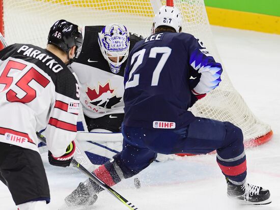 Ice hockey. 2018 IIHF World Championship. Bronze medal match