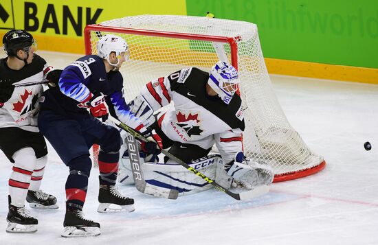 Ice hockey. 2018 IIHF World Championship. Bronze medal match