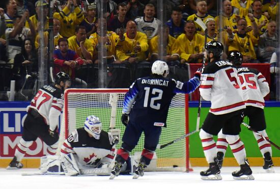 Ice hockey. 2018 IIHF World Championship. Bronze medal match