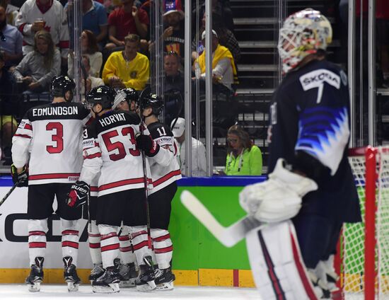 Ice hockey. 2018 IIHF World Championship. Bronze medal match